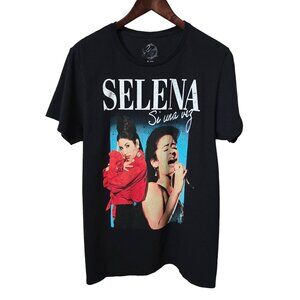 Official Merchandise Selena Si Una Vez Distressed Graphic Band Tee Shirt
